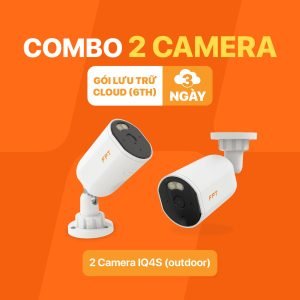 Combo 2 Camera Ngoài Trời