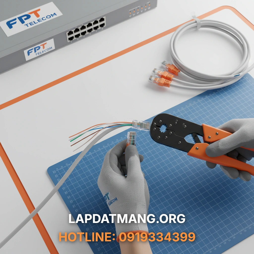 Hướng Dẫn Bấm Dây Mạng Chuẩn B: 5 Bước Thực Hiện Đơn Giản - 2025 2 Bấm dây mạng chuẩn B - Bấm Dây Mạng Chuẩn B: 5 Bước Thực Hiện Đơn Giản Như Thế Nào?