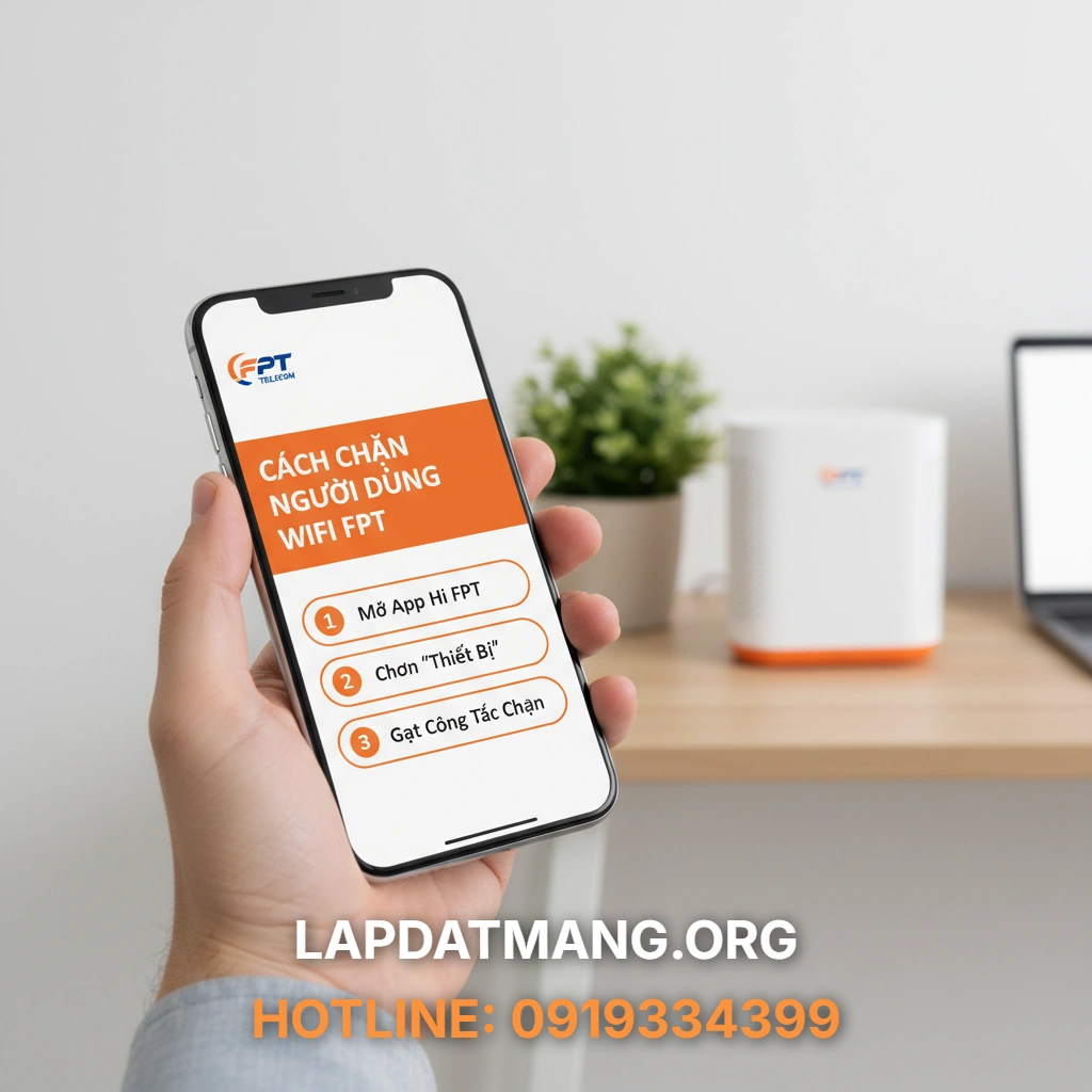 Cách Chặn Người Dùng Wifi FPT: 3 Bước Đơn Giản Trên Điện Thoại - 2025 4 Chặn người dùng Wifi - Chặn thiết bị Wifi qua trang quản trị Modem FPT như thế nào?