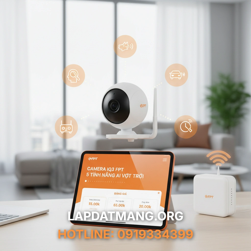 Review Camera IQ3 FPT: 5 Tính Năng AI Vượt Trội & Bảng Giá - 2025 1 Camera IQ3 - Mục Lục Bài Viết