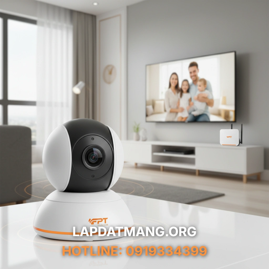 Camera Play 3 FPT: Thiết Kế Nhỏ Gọn, Xoay 360 Độ & Hình Ảnh Sắc Nét - 2025 2 Camera Play 3 - Camera Play 3 FPT sở hữu thiết kế nhỏ gọn, khả năng xoay 360 độ và hình ảnh sắc nét vượt trội như thế nào?