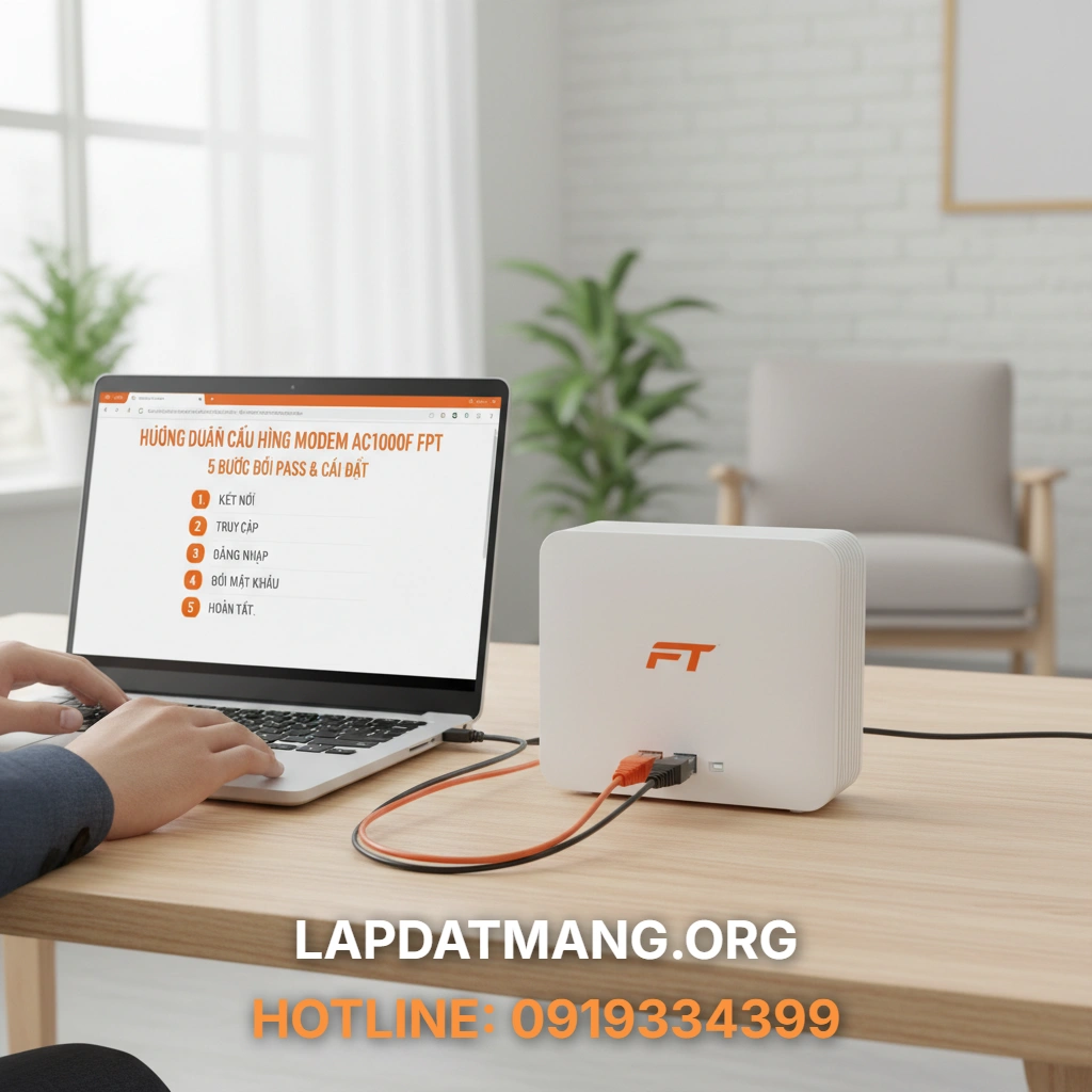 Cấu hình Modem AC1000F - Modem AC1000F của FPT có những tính năng và thông số kỹ thuật nổi bật nào?