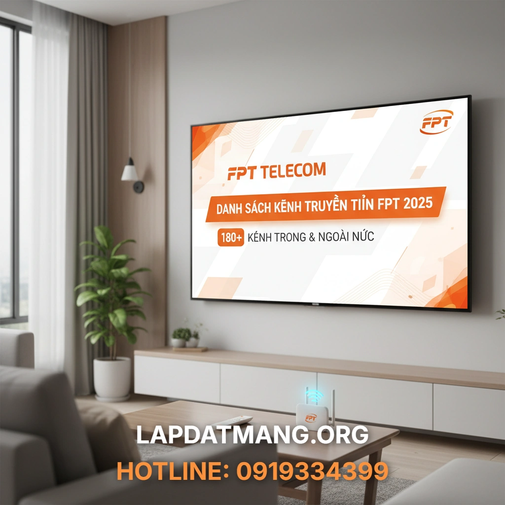 Danh sách kênh FPT - Các Gói Cước Truyền Hình FPT IZZI, MAX, VIP Khác Nhau Về Danh Sách Kênh Như Thế Nào?