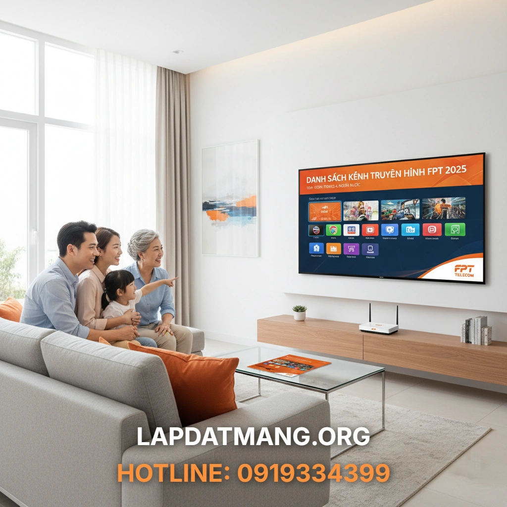 Danh sách kênh FPT - Làm Sao Để Xem Các Kênh Yêu Thích Như HBO, Cartoon Network Và VTV3 HD?