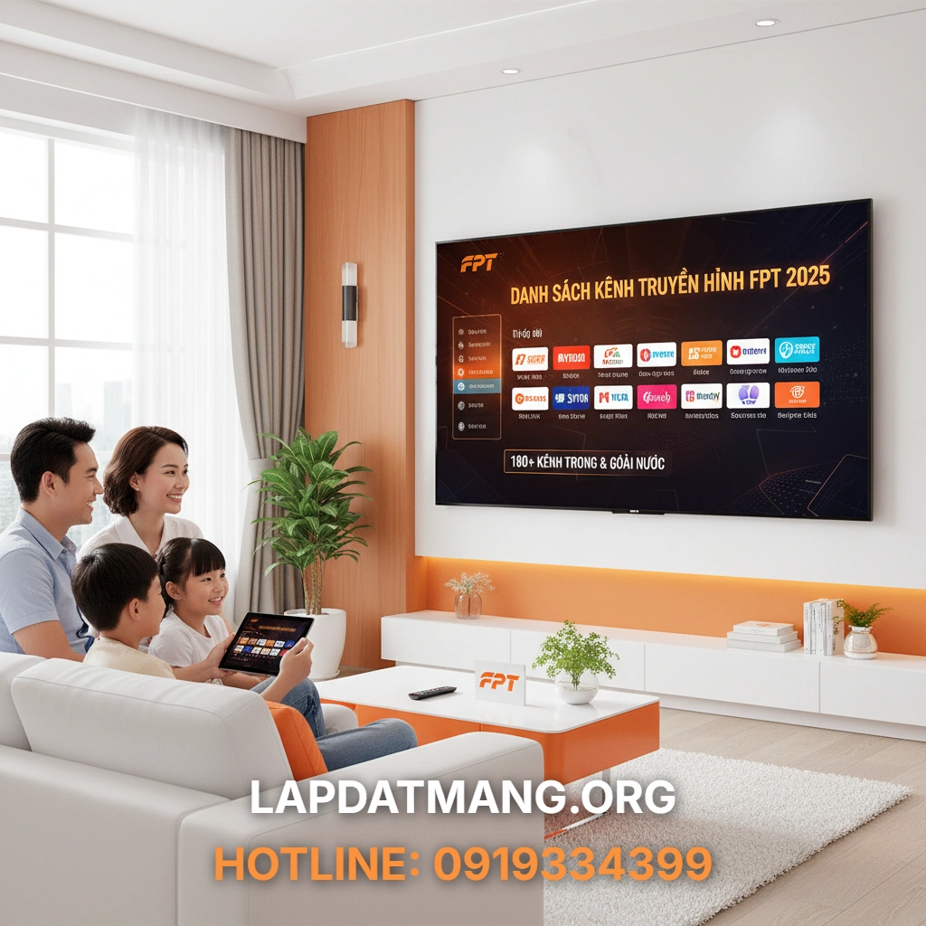 Danh sách kênh FPT - Danh Sách Kênh Truyền Hình FPT 2025 Có Gì Đặc Biệt?