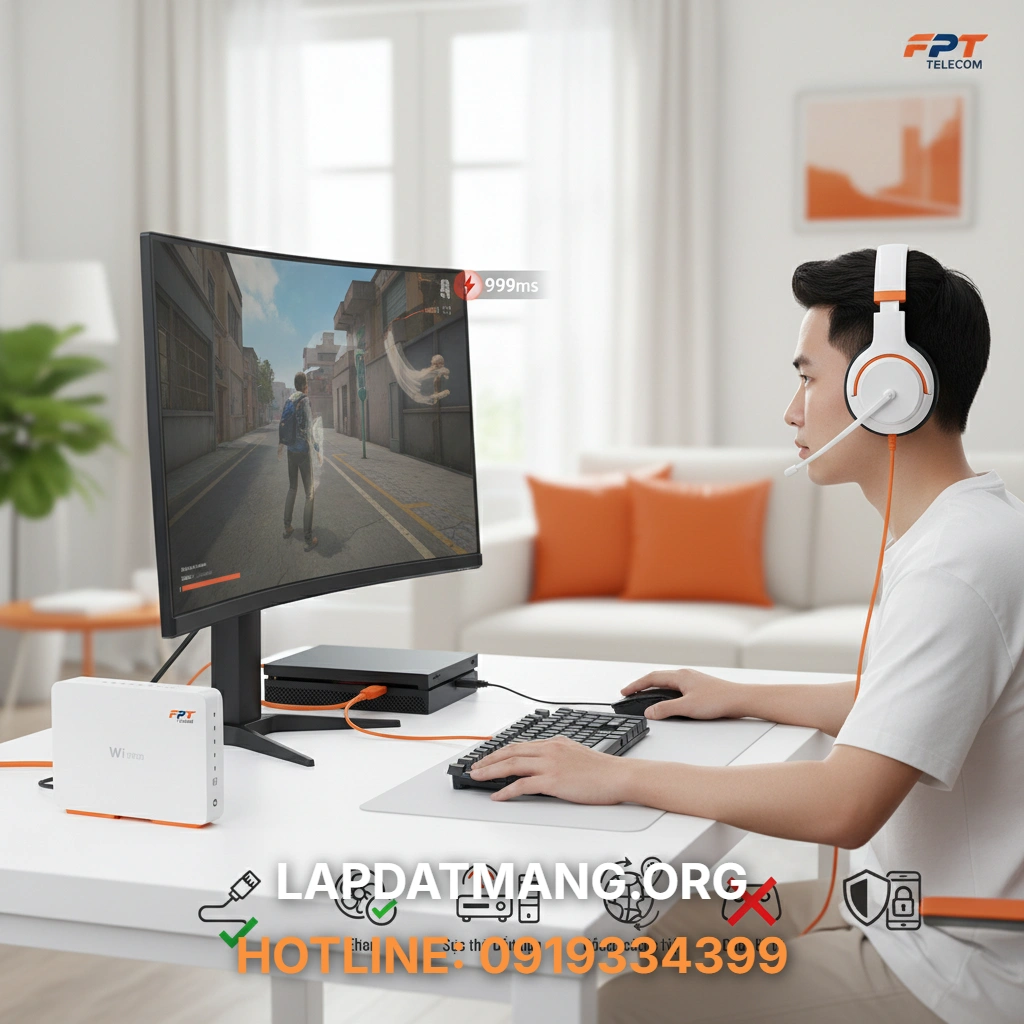 Độ Trễ Mạng (Ping) Là Gì? 5 Cách Giảm Ping Khi Chơi Game Hiệu Quả - 2025 2 Độ trễ Ping - Độ Trễ Mạng (Ping) Là Gì và Tại Sao Nó Quan Trọng Khi Chơi Game?