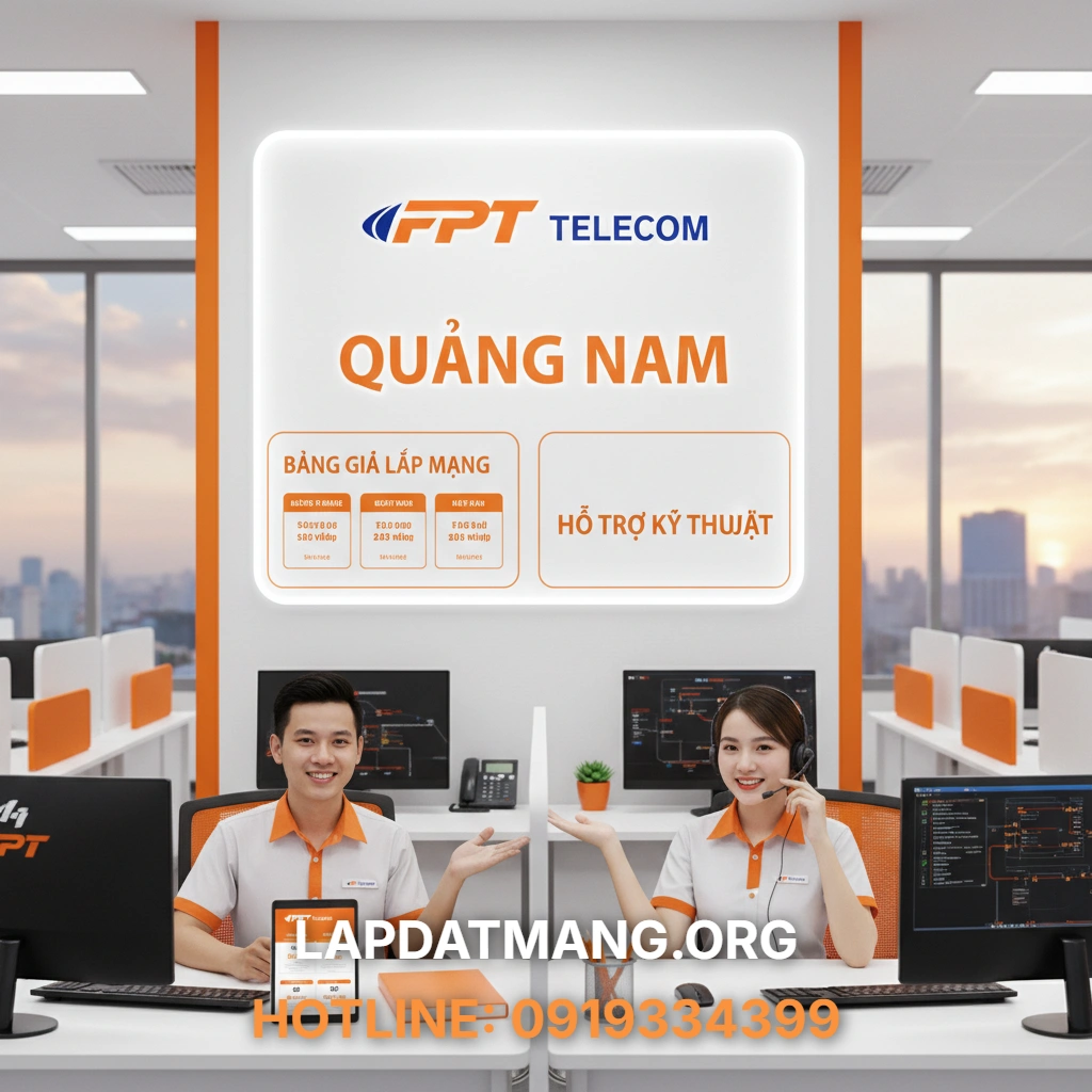 Lắp Mạng FPT Quảng Nam: 5 Gói Wifi Giá Rẻ Tại Tam Kỳ & Hội An - 2025 2 Lắp mạng FPT Quảng Nam - FPT Quảng Nam có những gói cước Internet nào tại Tam Kỳ và Hội An?