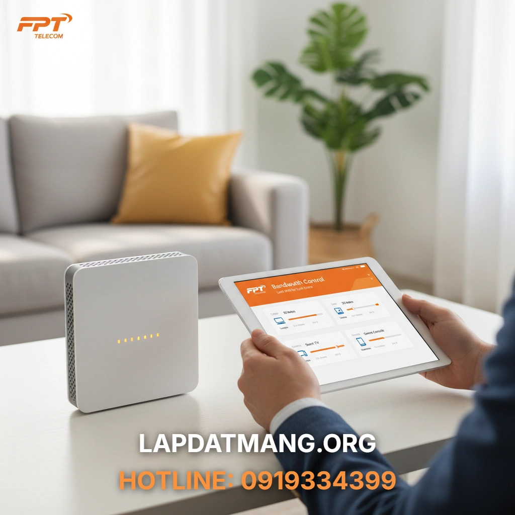 Giới hạn băng thông - Hướng dẫn chi tiết cách giới hạn băng thông trên modem FPT là gì?