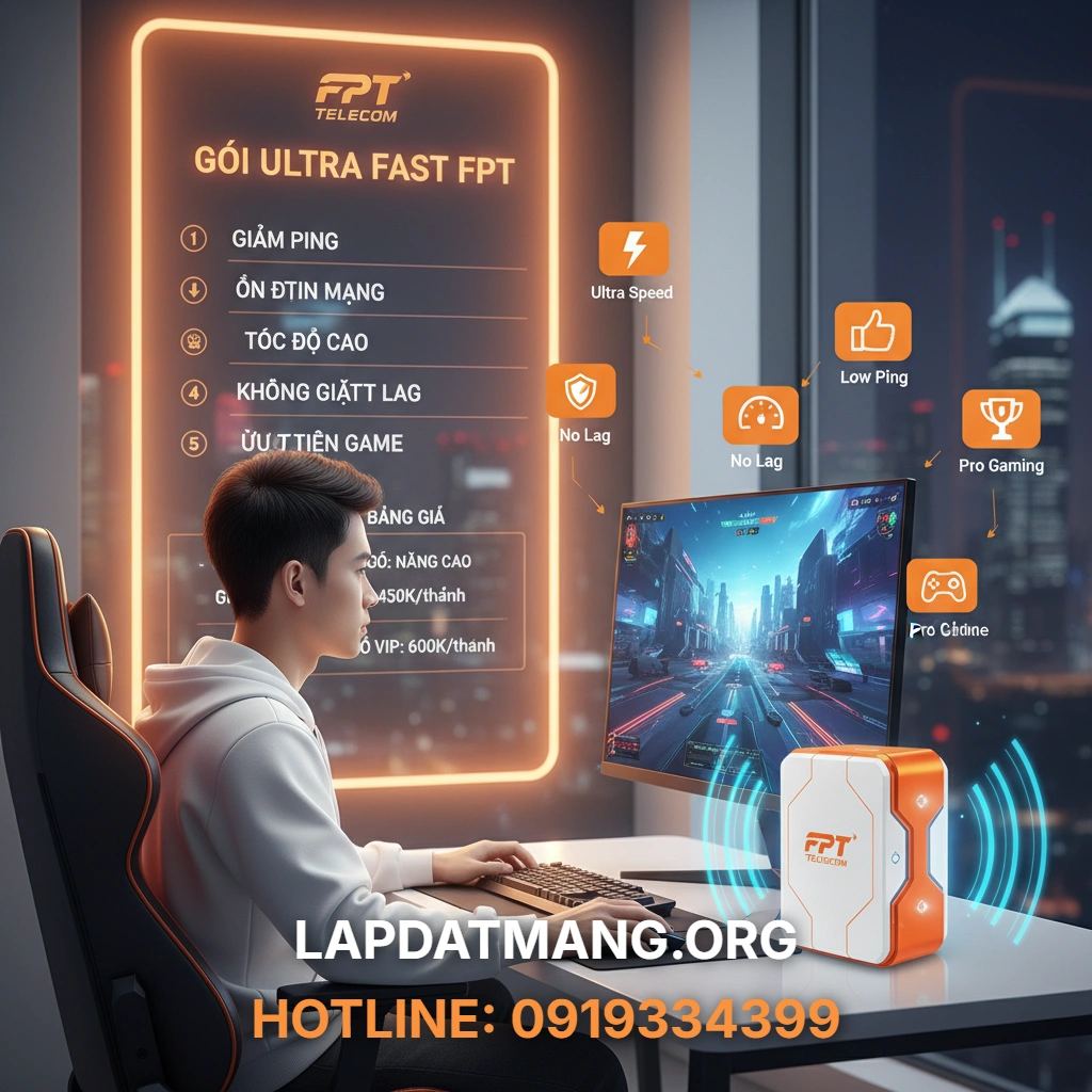Ultra Fast FPT - Làm thế nào để tích hợp gói Ultra Fast FPT vào đường truyền Internet hiện có của tôi?