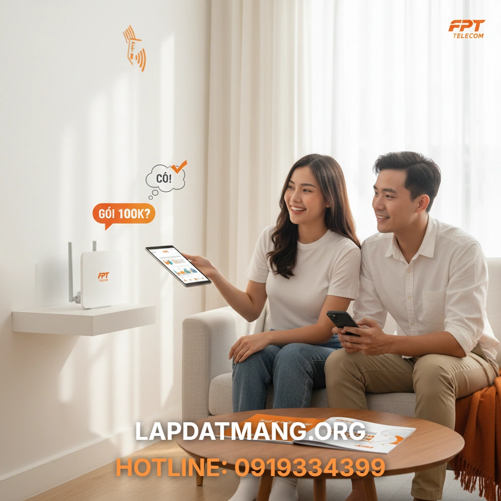 Gói Wifi 100k - Lợi ích khi đăng ký các gói cước internet FPT giá rẻ hiện nay là gì?