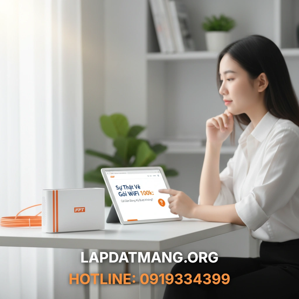Gói Wifi 100k - Những lựa chọn thay thế cho gói Wifi 100k của FPT là gì?