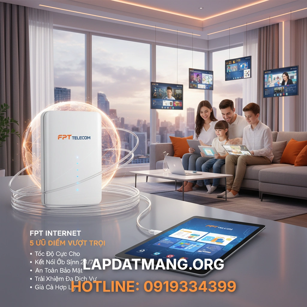 Lắp mạng FPT Quận 7 - Văn phòng giao dịch FPT Quận 7 đặt ở đâu và làm việc như thế nào?