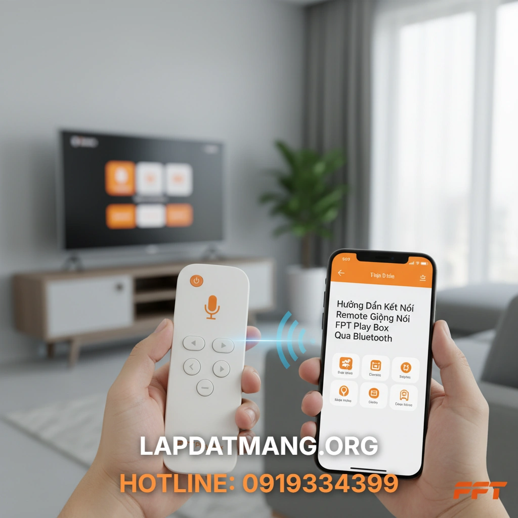 Kết nối Remote Bluetooth - Kết nối Remote Bluetooth lần đầu cho FPT Play Box như thế nào?