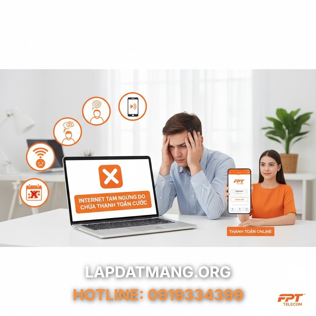 5 Hậu Quả Khi Không Đóng Tiền Mạng FPT & Cách Xử Lý Đúng - không đóng tiền mạng fpt - 1