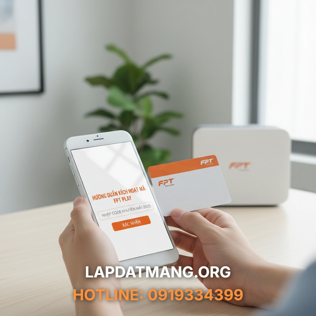 Kích hoạt mã FPT Play - Hướng dẫn nhập mã kích hoạt FPT Play trên TV thông minh?