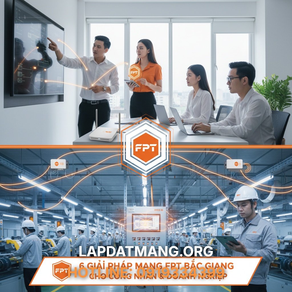 6 Giải Pháp Mạng FPT Bắc Giang Cho Công Nhân & Doanh Nghiệp - lắp mạng fpt bắc giang - 1