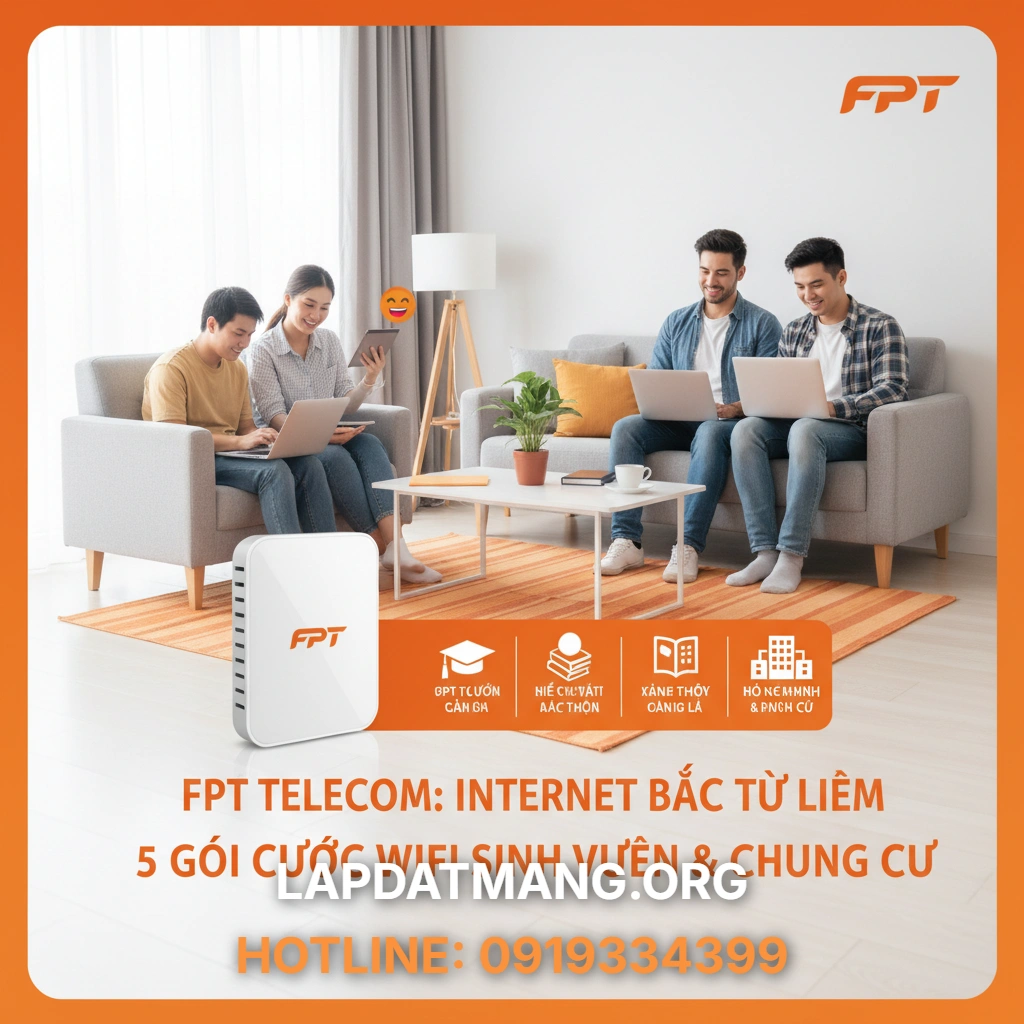 Lắp mạng FPT Bắc Từ Liêm - Sinh viên tại Đại học Mỏ, Tài Chính nên chọn gói cước FPT nào để tối ưu chi phí và hiệu quả sử dụng?