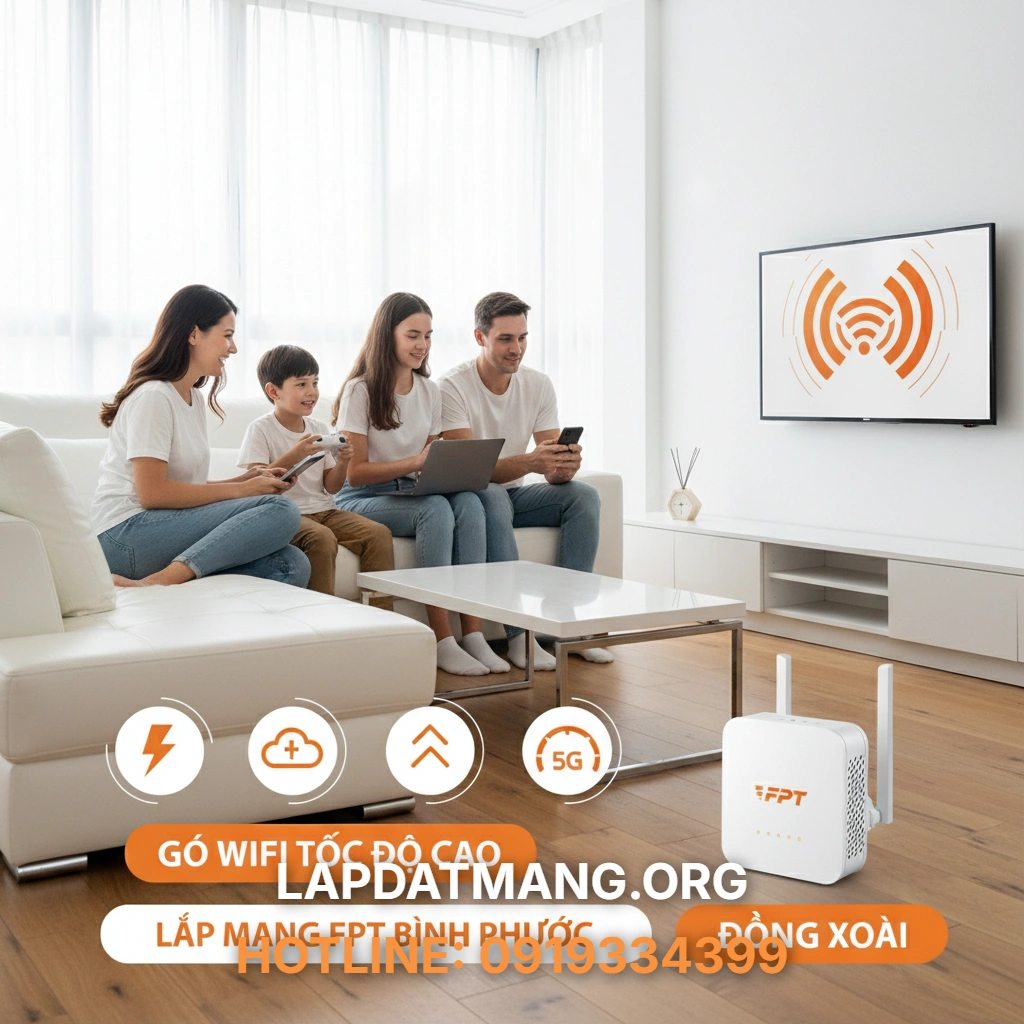 Lắp mạng FPT Bình Phước - Mục lục: