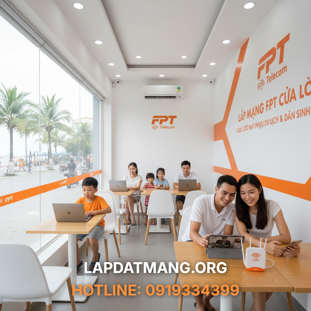 Lắp mạng FPT Cửa Lò - Lợi ích vượt trội khi lắp mạng FPT tại Cửa Lò là gì?