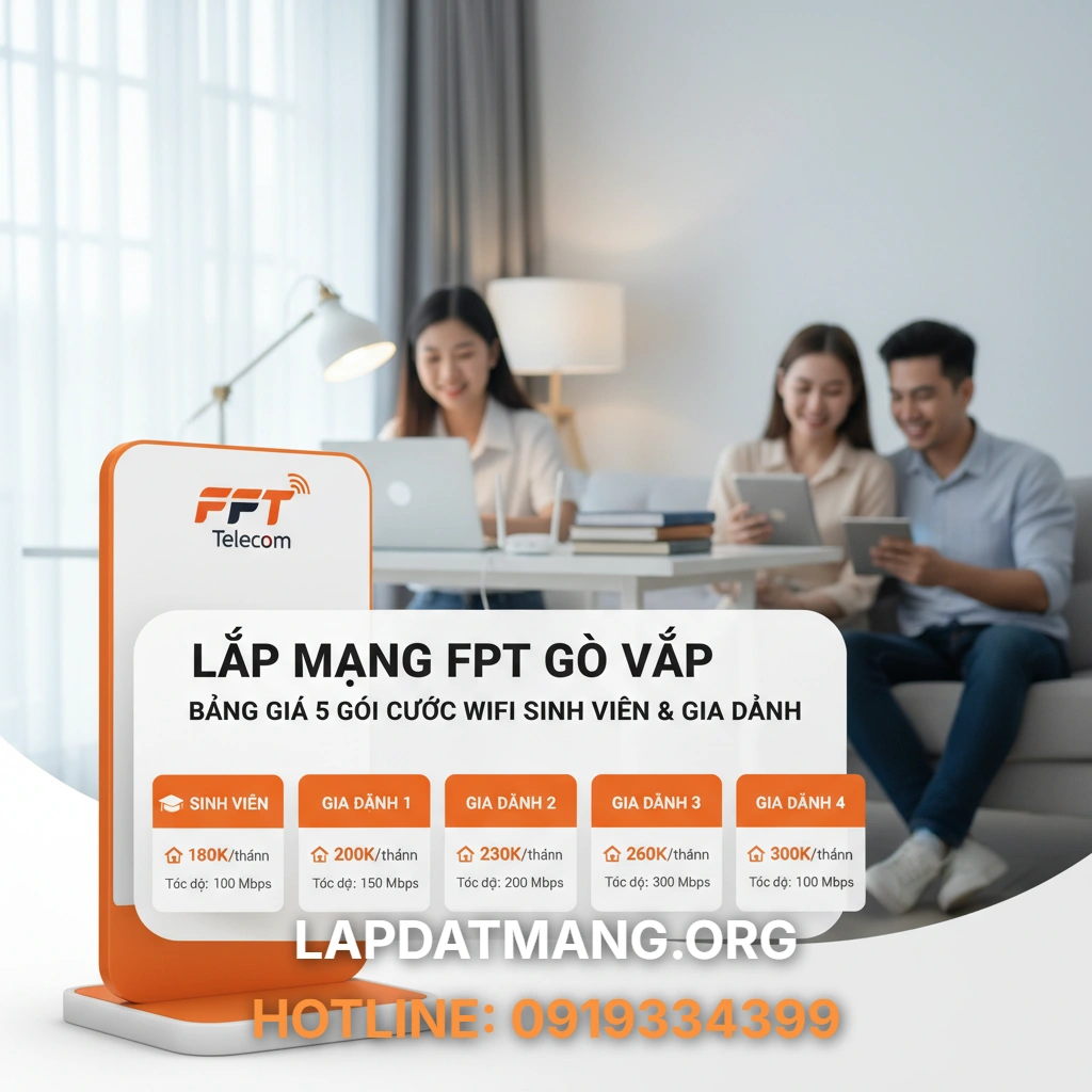 Lắp mạng FPT Gò Vấp - Mục lục