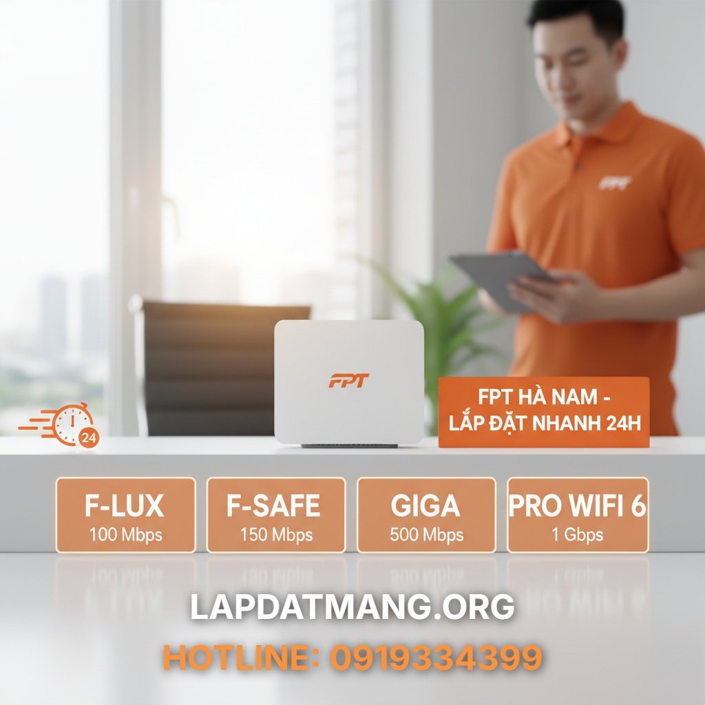 4 Gói Cước FPT Hà Nam Phổ Biến Nhất & Lắp Đặt Nhanh 24h - wifi fpt hà nam - 3