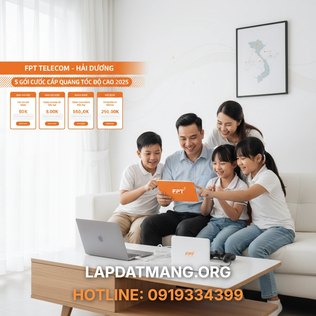 Lắp mạng FPT Hải Dương - Lắp mạng FPT Hải Dương cho doanh nghiệp và khu công nghiệp có giải pháp nào tối ưu?