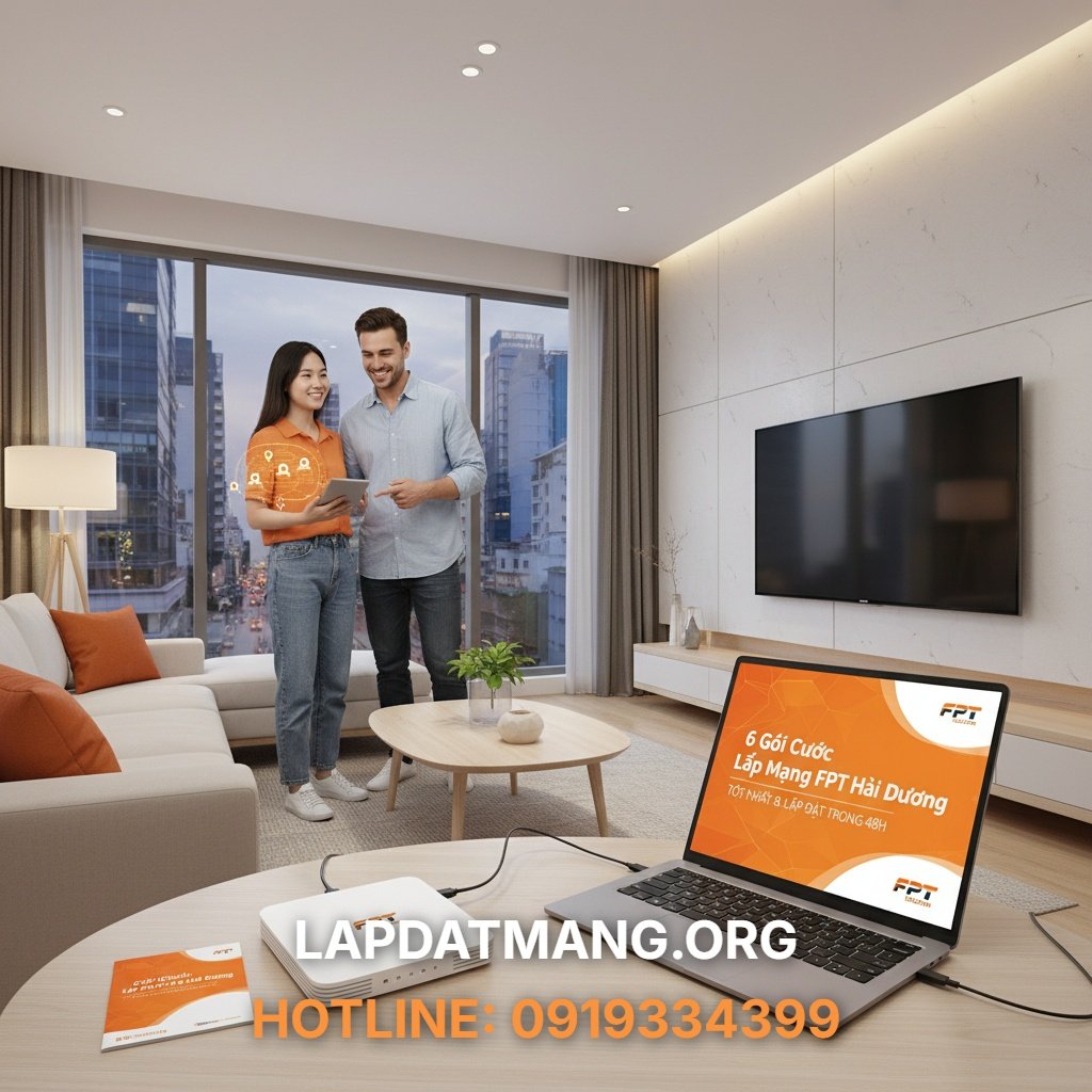 6 Gói Cước Lắp Mạng FPT Hải Dương Tốt Nhất & Lắp Đặt Trong 48h - lắp mạng fpt hải dương - 6