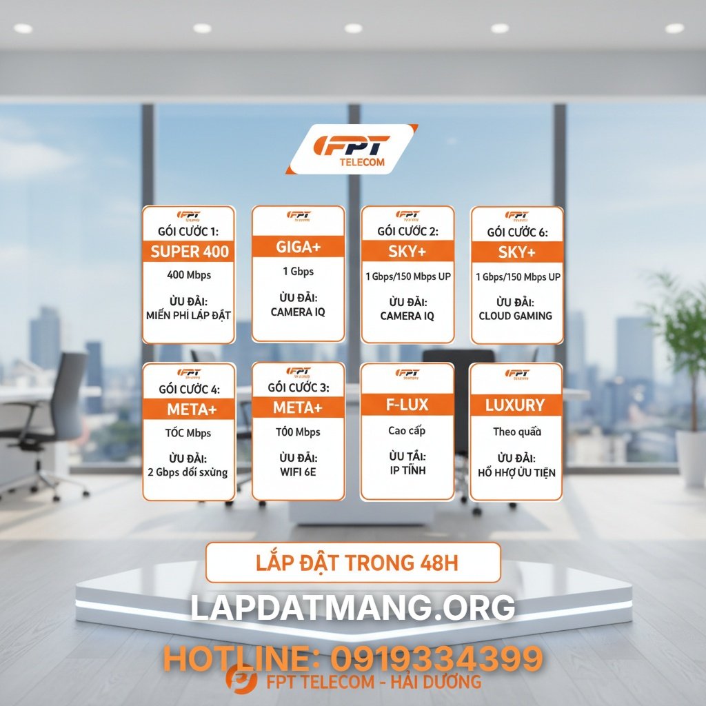 6 Gói Cước Lắp Mạng FPT Hải Dương Tốt Nhất & Lắp Đặt Trong 48h - khuyến mãi fpt hải dương - 5