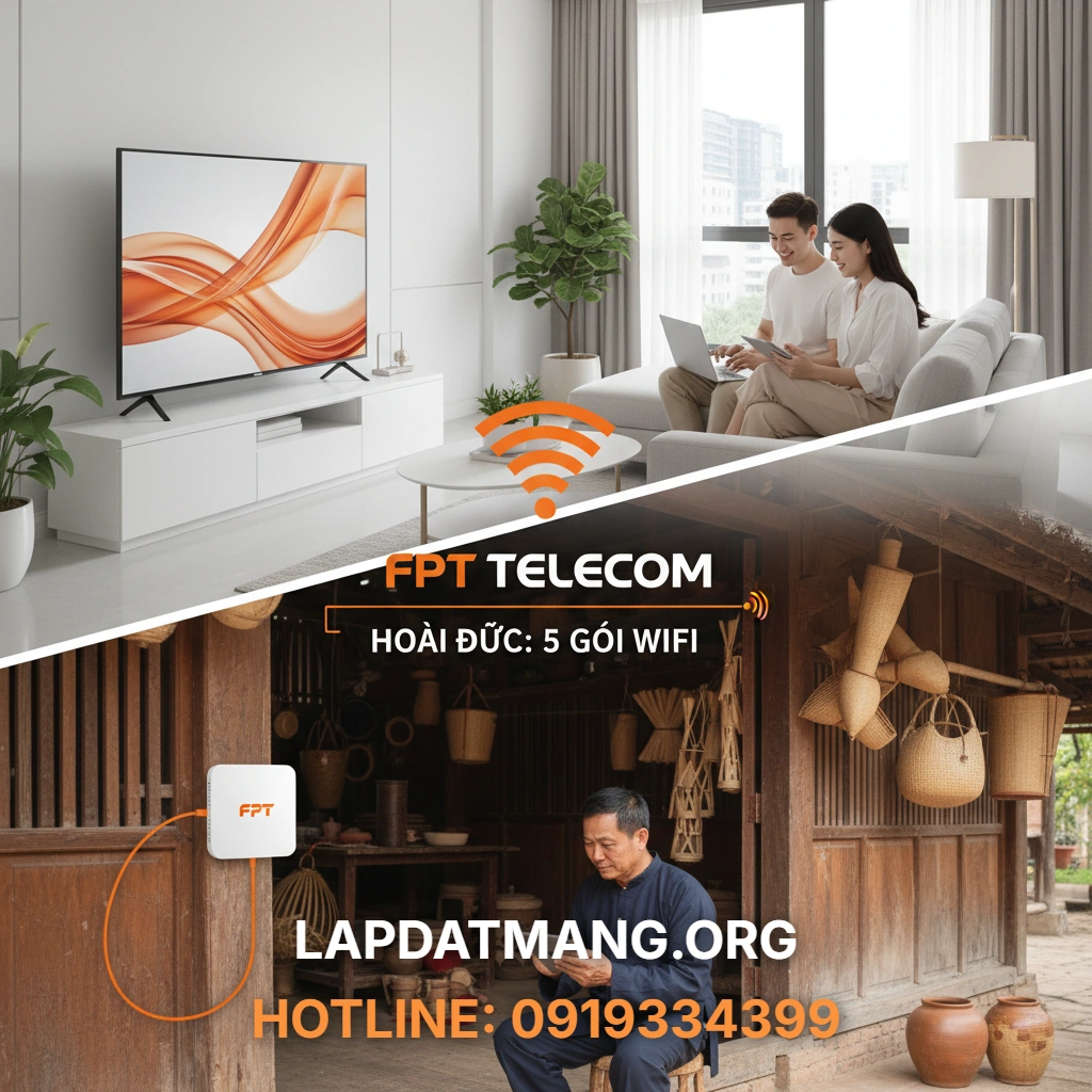 Lắp Mạng FPT Hoài Đức: 5 Gói Wifi Cho Khu Đô Thị & Làng Nghề - 2025 3 Lắp mạng FPT Hoài Đức - Ưu Đãi Lắp Mạng FPT Hoài Đức Mới Nhất Tháng Này Là Gì?