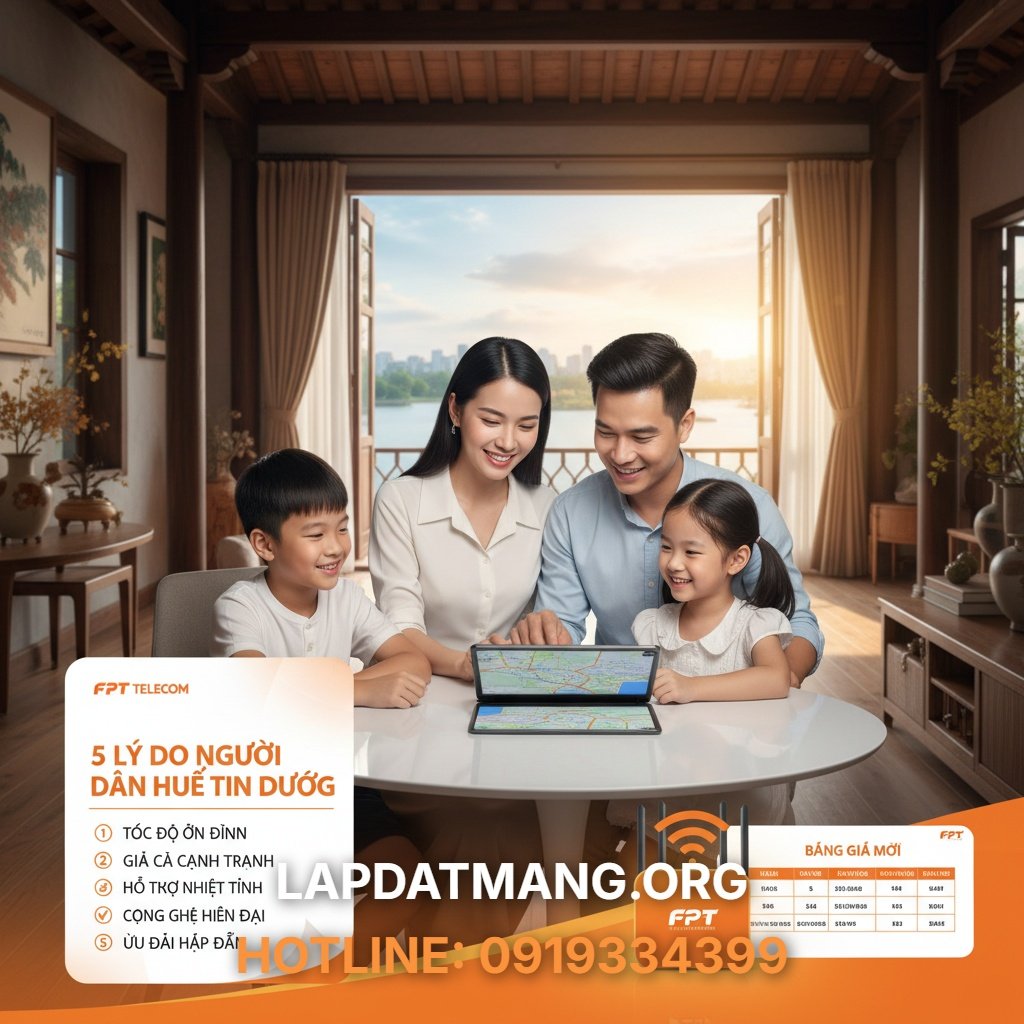 5 Lý Do Người Dân Huế Tin Dùng Mạng FPT (Kèm Bảng Giá Mới) - gói cước fpt huế - 4