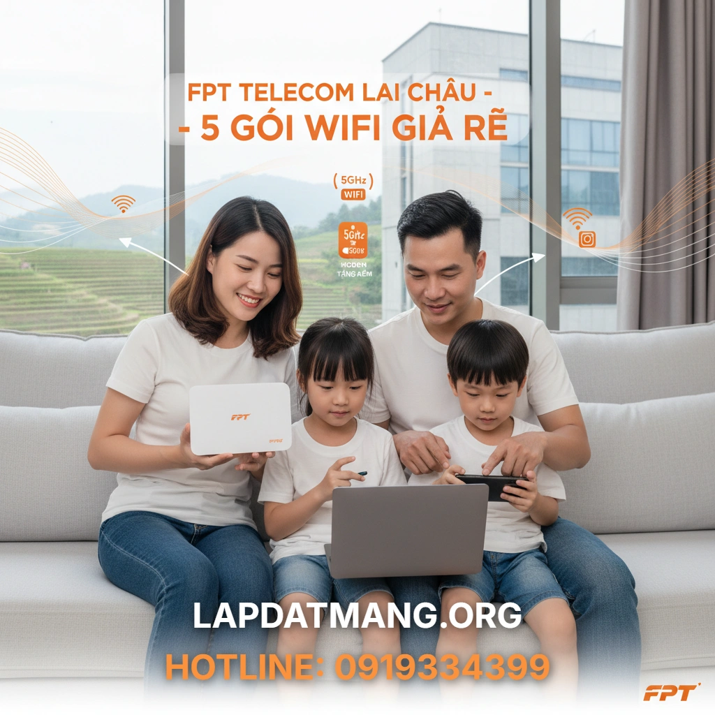 Lắp mạng FPT Lai Châu - Nhu Cầu Internet Tại TP Lai Châu Và Huyện Tân Uyên Hiện Nay Ra Sao