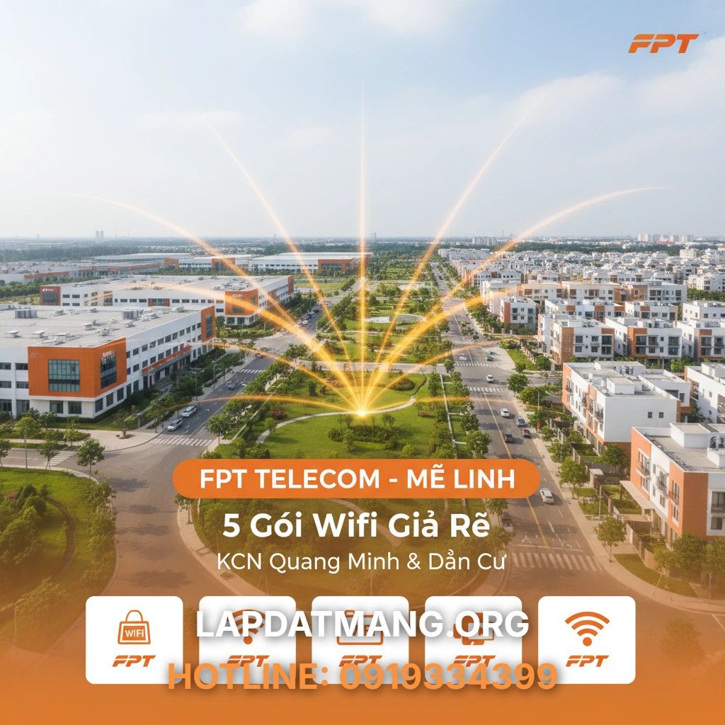 Lắp mạng FPT Mê Linh - FPT Mê Linh có phương án nào cho doanh nghiệp và kinh doanh lớn?