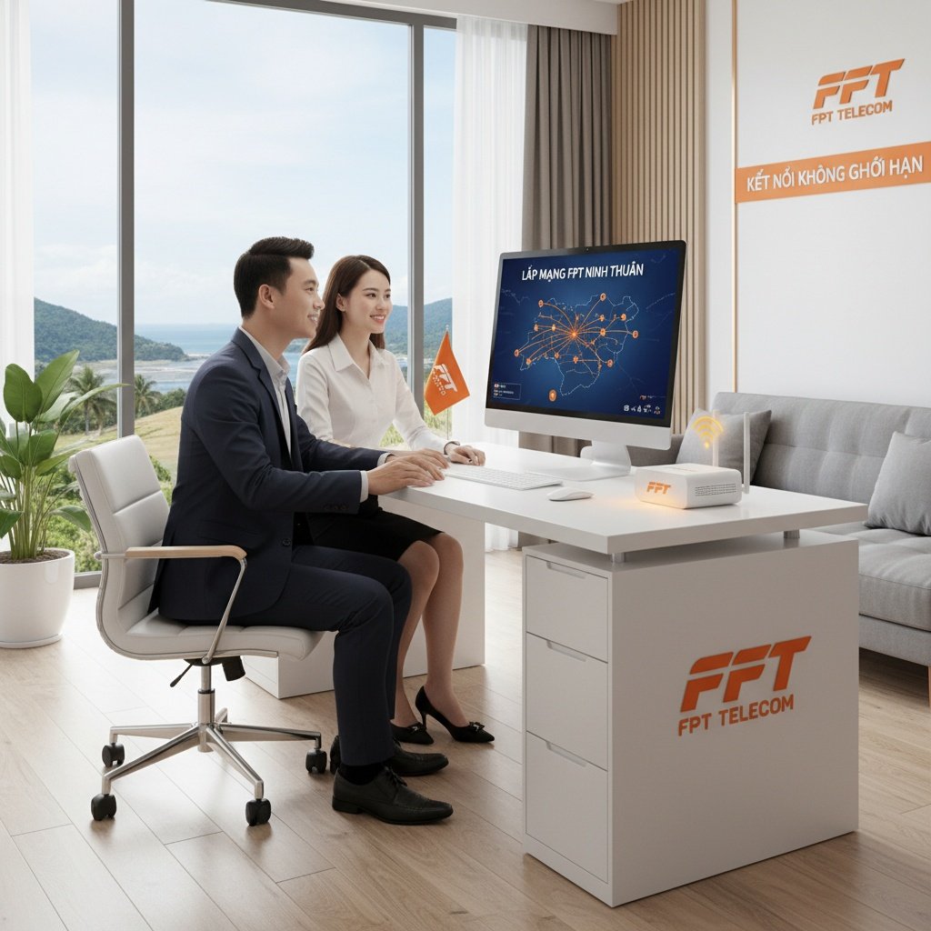 Lắp Mạng FPT Ninh Thuận: 5 Gói Wifi Giá Rẻ Tại Phan Rang Tháp Chàm - 2025 4 Lắp mạng FPT Ninh Thuận - Địa chỉ văn phòng giao dịch FPT Ninh Thuận ở đâu tại đường 21/8 Phan Rang?