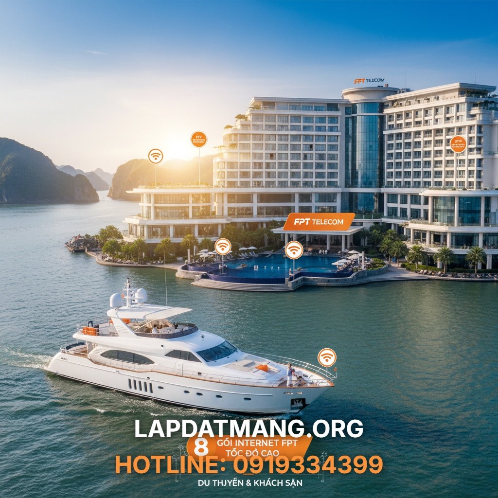8 Gói Internet FPT Quảng Ninh Tốc Độ Cao Cho Du Thuyền & Khách Sạn - lắp mạng fpt quảng ninh - 6