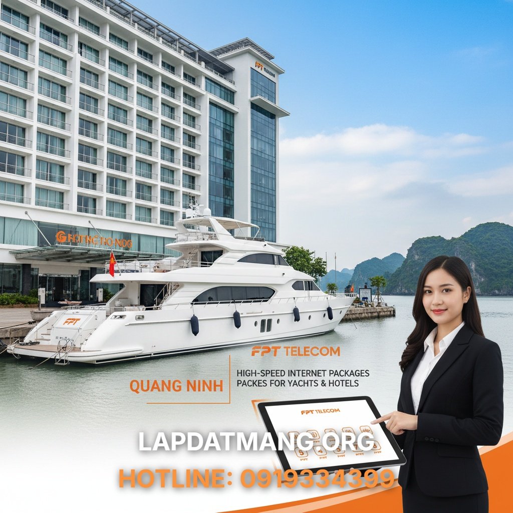 8 Gói Internet FPT Quảng Ninh Tốc Độ Cao Cho Du Thuyền & Khách Sạn - lắp wifi fpt quảng ninh - 5