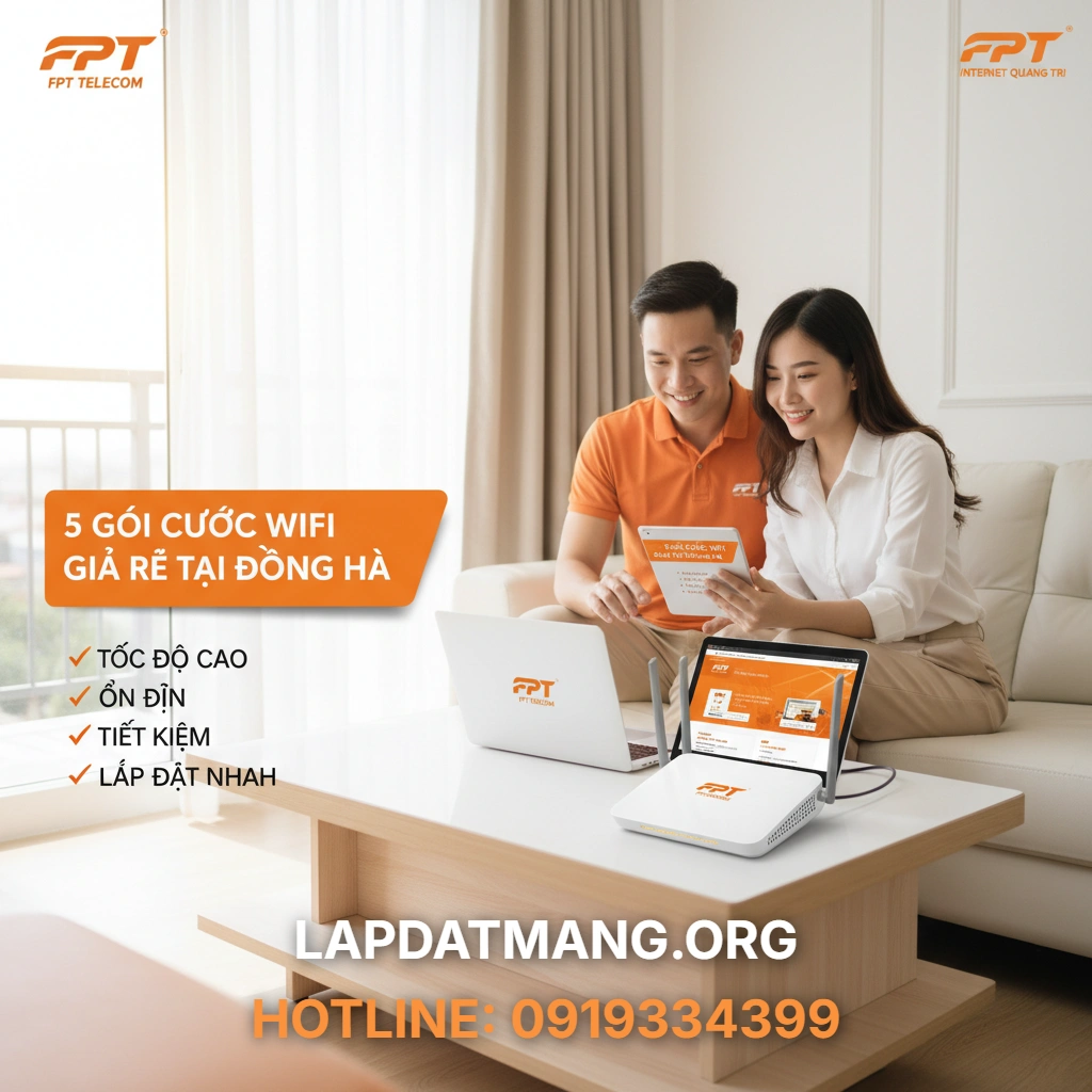 Lắp Mạng FPT Quảng Trị: 5 Gói Cước Wifi Giá Rẻ Tại Đông Hà - 2025 4 Lắp mạng FPT Quảng Trị - Làm Thế Nào Để Yêu Cầu Hỗ Trợ Kỹ Thuật FPT Nhanh Chóng Tại Quảng Trị?