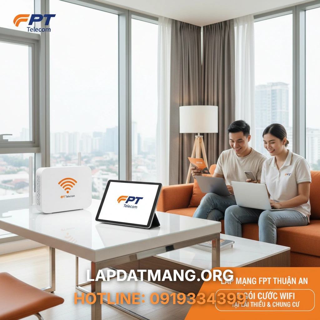Lắp mạng FPT Thuận An - Lắp Đặt FPT Thuận An Tại Các Chung Cư Có Những Ưu Đãi Đặc Biệt Nào?