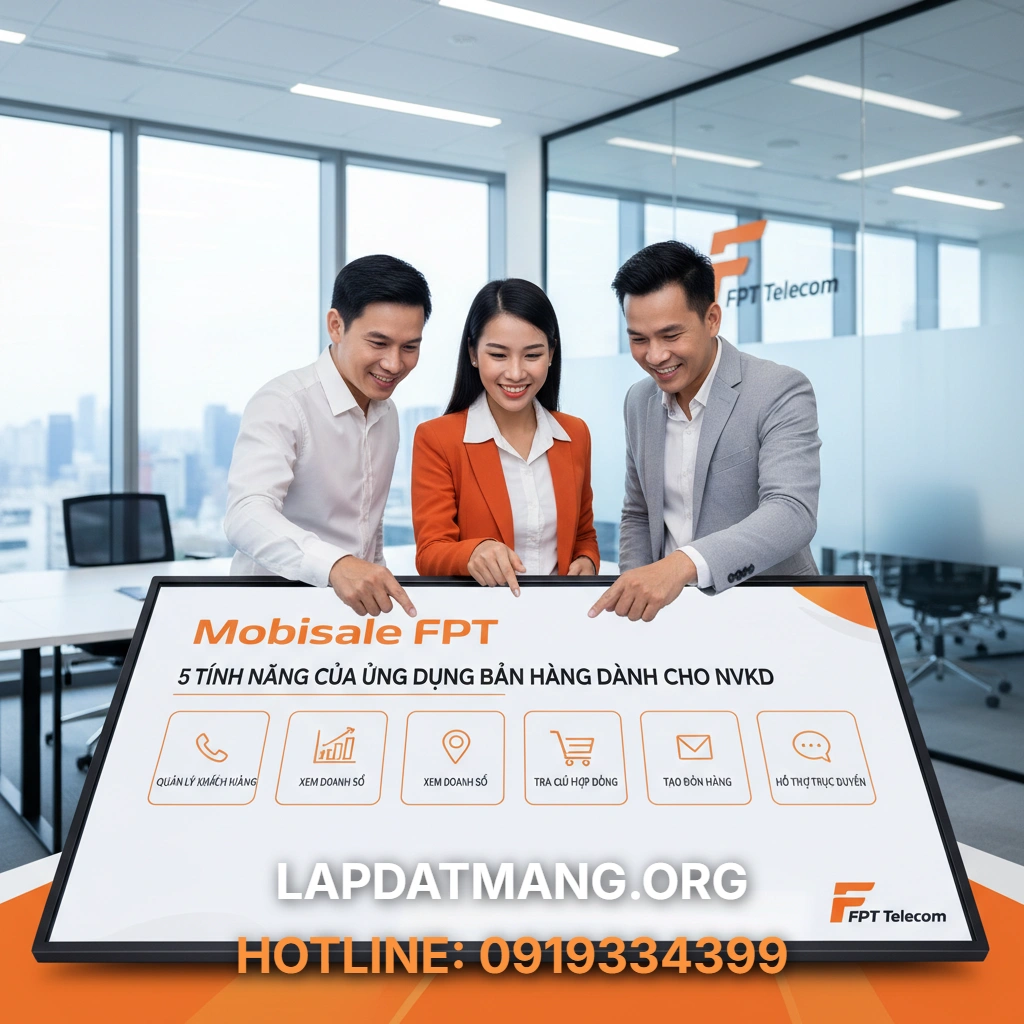 Mobisale FPT: 5 Tính Năng Của Ứng Dụng Bán Hàng Dành Cho NVKD - 2025 1 Mobisale - Mục Lục Bài Viết