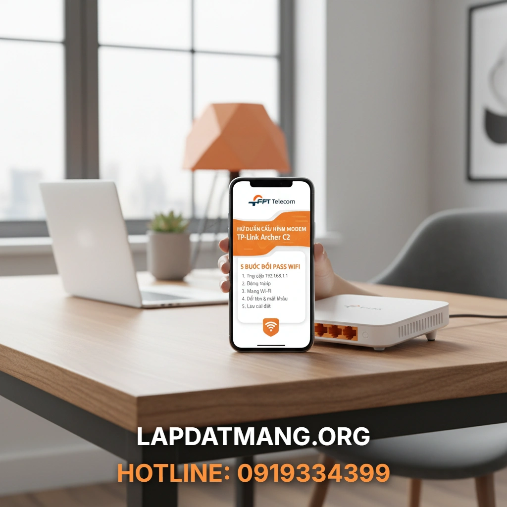 Hướng Dẫn Cấu Hình Modem TP-Link Archer C2: 5 Bước Đổi Pass Wifi - 2025 3 Modem TP-Link Archer C2 - Làm thế nào để tận dụng hiệu quả băng tần 5GHz của Modem TP-Link Archer C2?