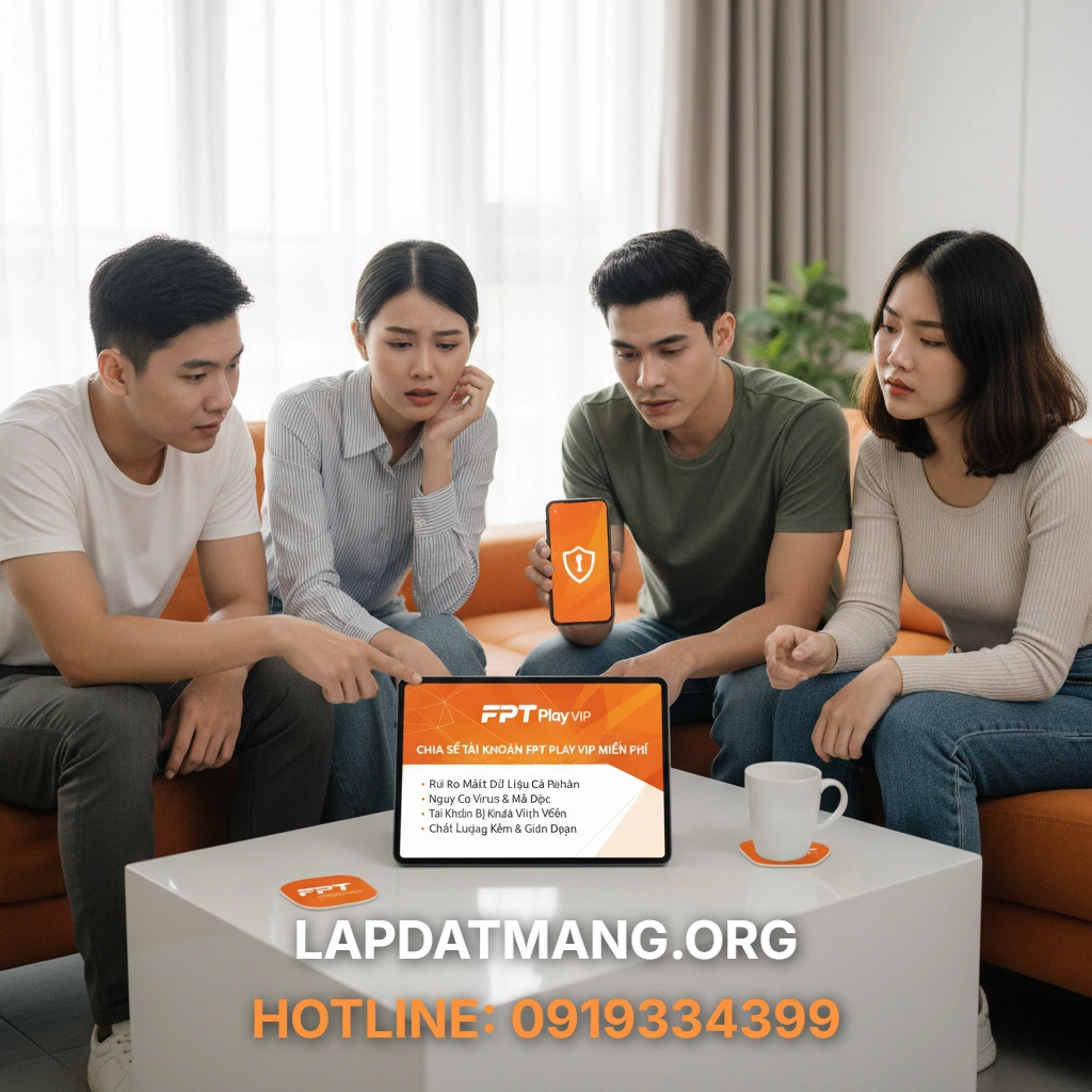 Share tài khoản FPT Play - Những Rủi Ro Tiềm Ẩn Khi Share Hay Sử Dụng Tài Khoản FPT Play Không Chính Chủ Là Gì?