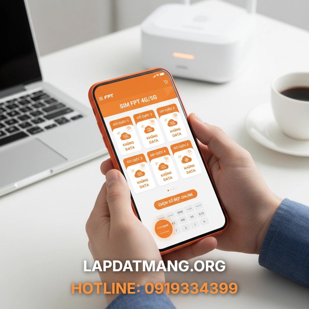 Sim FPT - Đâu là 5 gói cước Sim FPT 4G 