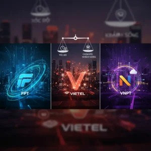 So sánh internet giữa FPT, Viettel và VNPT để lựa chọn nhà mạng tốt nhất cho nhu cầu sử dụng của bạn