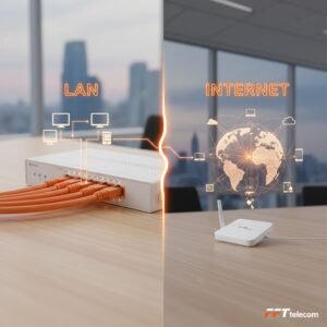 So sánh LAN và Internet
