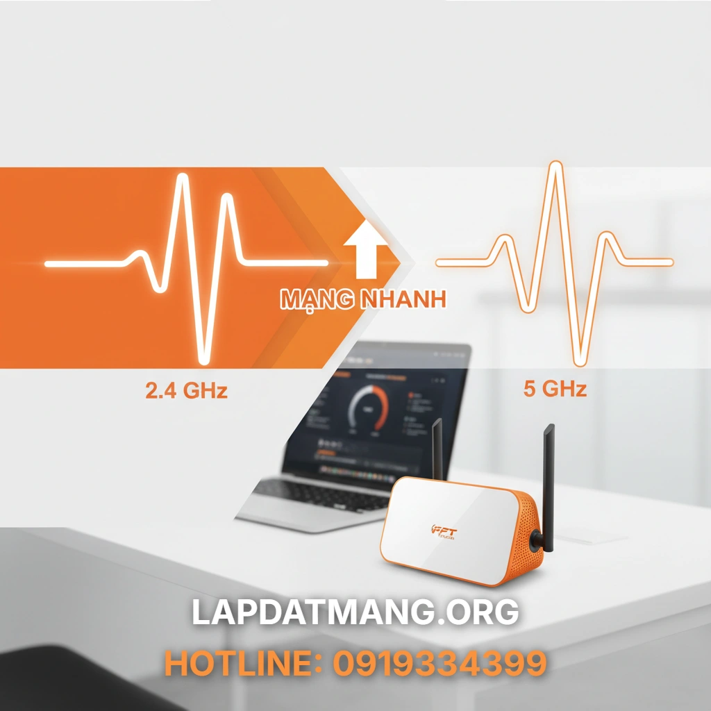 So sánh Wifi 2.4GHz và 5GHz - Ưu Điểm Vượt Trội Và Hạn Chế Của Wifi 5GHz Là Gì?