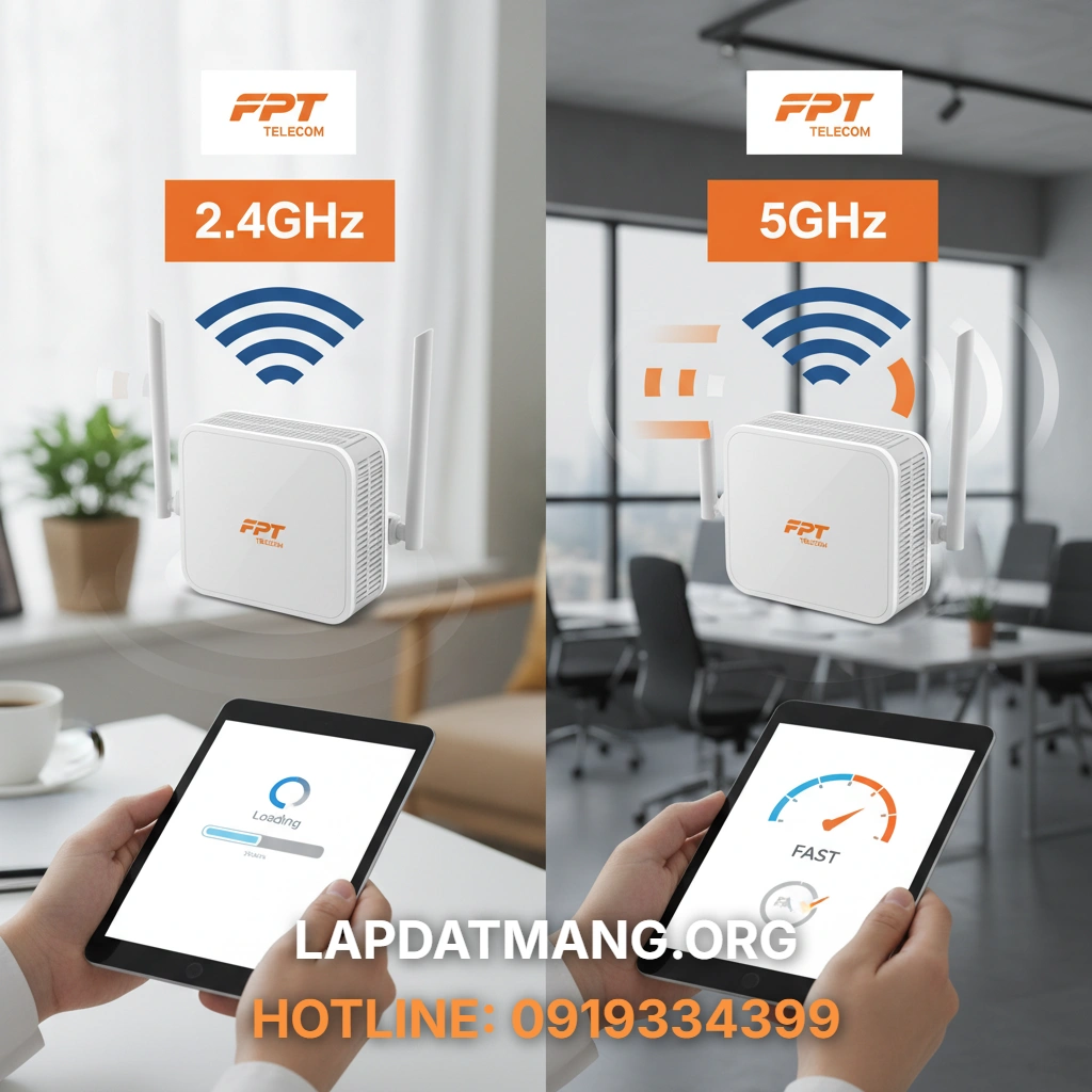 So sánh Wifi 2.4GHz và 5GHz - Đặc Điểm Nổi Bật Của Băng Tần Wifi 2.4GHz Là Gì?