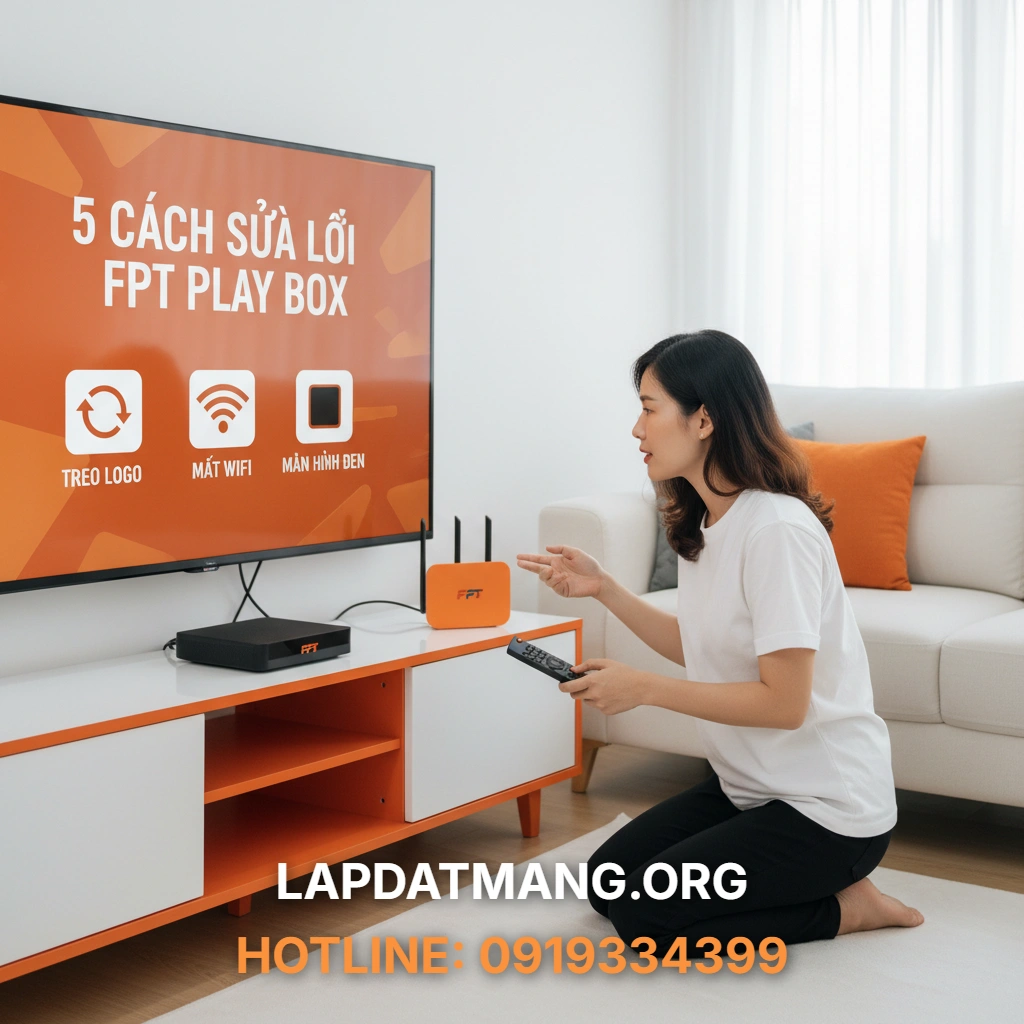 Sửa lỗi FPT Play Box - Làm thế nào để xử lý FPT Play Box bị đơ, giật hoặc không lên nguồn hiệu quả?