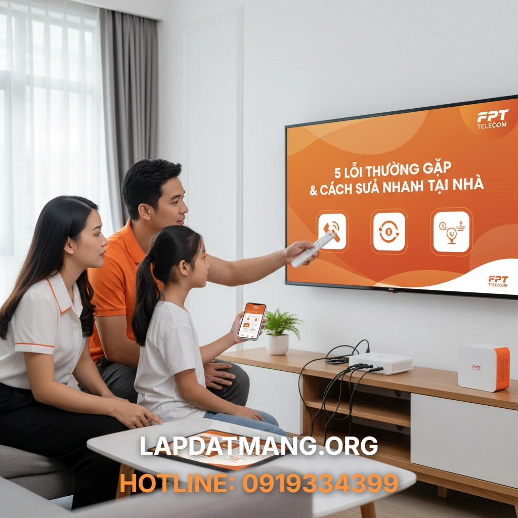 5 Lỗi Truyền Hình FPT Thường Gặp & Cách Sửa Nhanh Tại Nhà - 2025 1 Sửa lỗi truyền hình - Mục lục