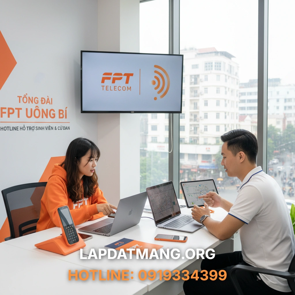 Tổng đài FPT Uông Bí - Làm thế nào để liên hệ Tổng đài FPT Uông Bí khi cần hỗ trợ khách hàng?