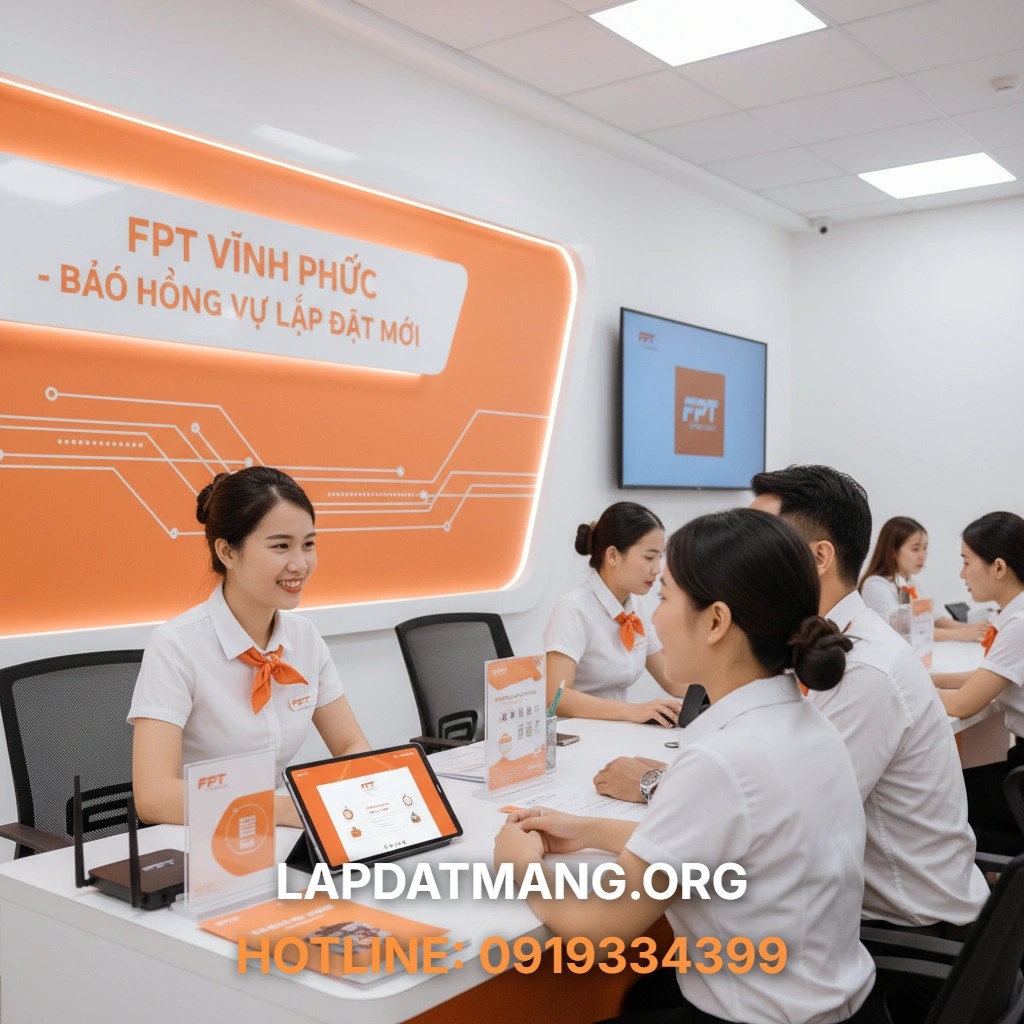 Tổng đài FPT Vĩnh Phúc - FPT Vĩnh Phúc có những gói cước internet nào dành cho gia đình và doanh nghiệp?