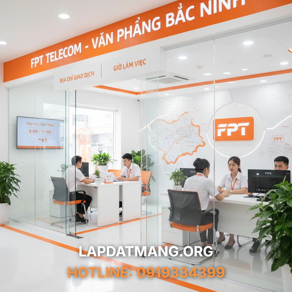 Văn phòng FPT Bắc Ninh - FPT Bắc Ninh cung cấp giải pháp Internet cho doanh nghiệp tại các khu công nghiệp Yên Phong, Quế Võ không?